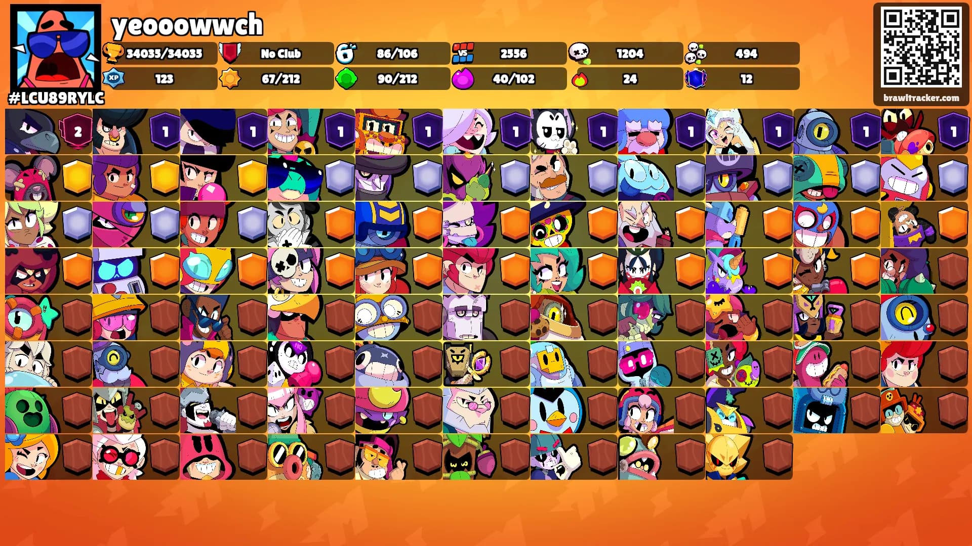 yeooowwch's Ranks
