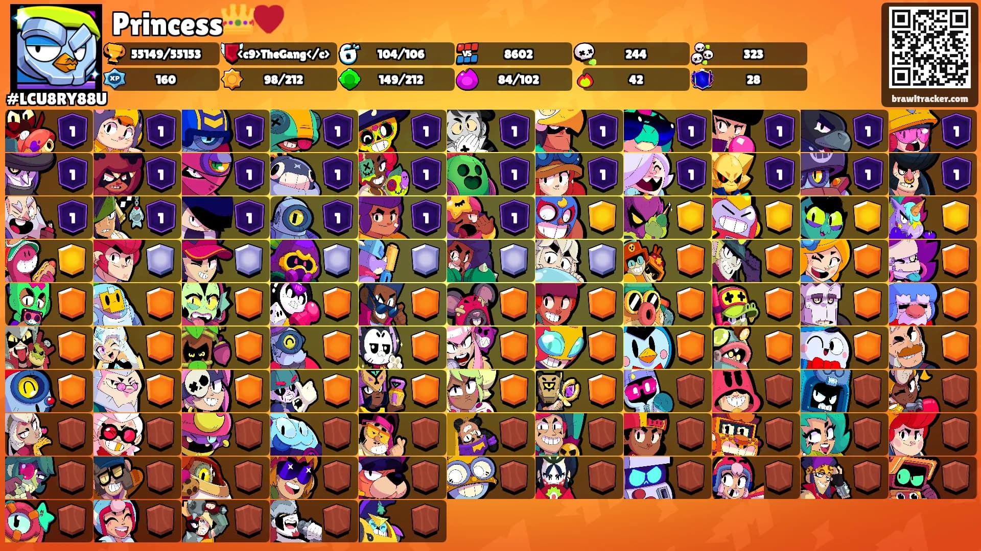 Princess👑♥️'s Ranks