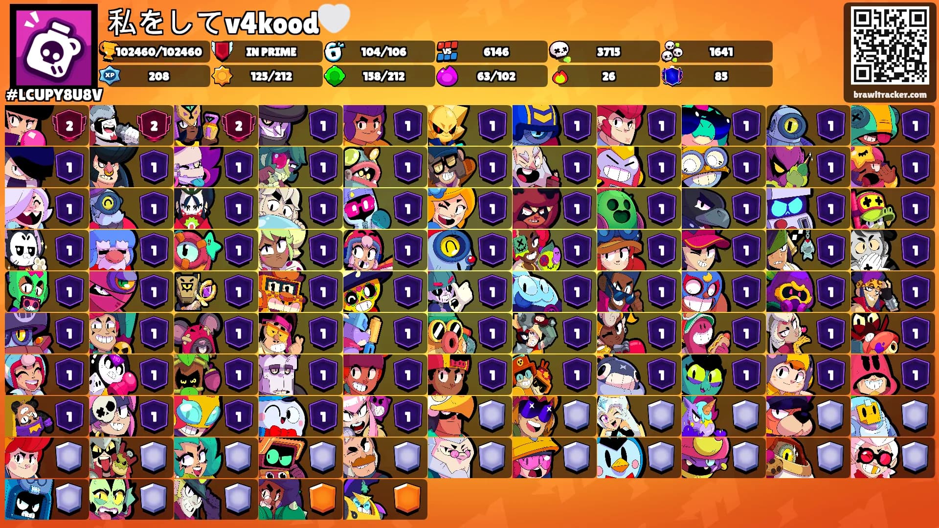 私をしてv4kood🤍's Ranks
