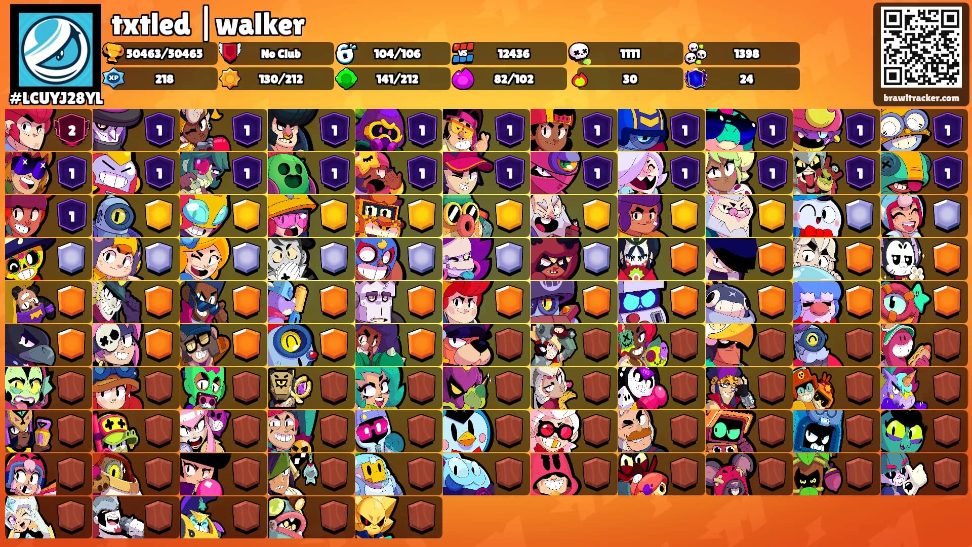 txtled |walker's Ranks