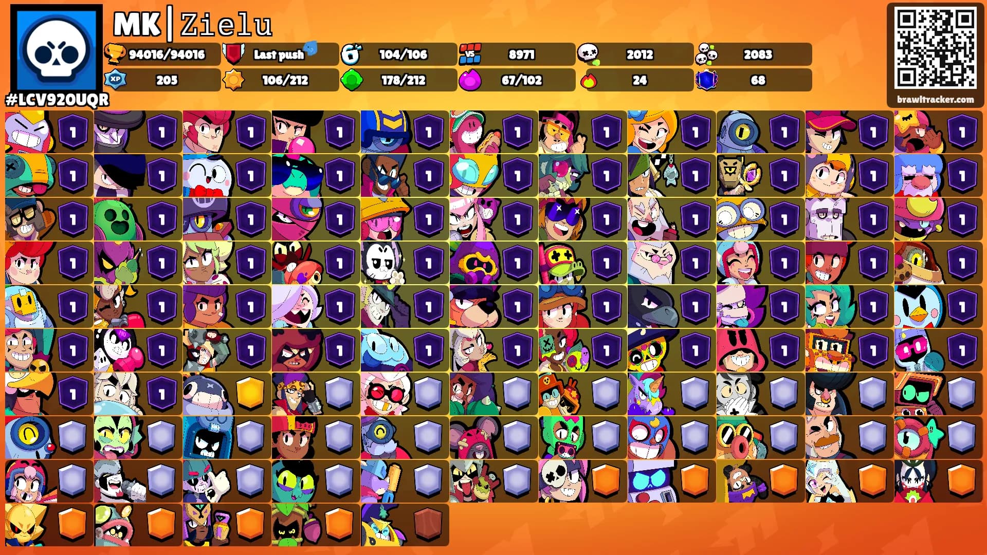 MK|𝚉𝚒𝚎𝚕𝚞's Ranks