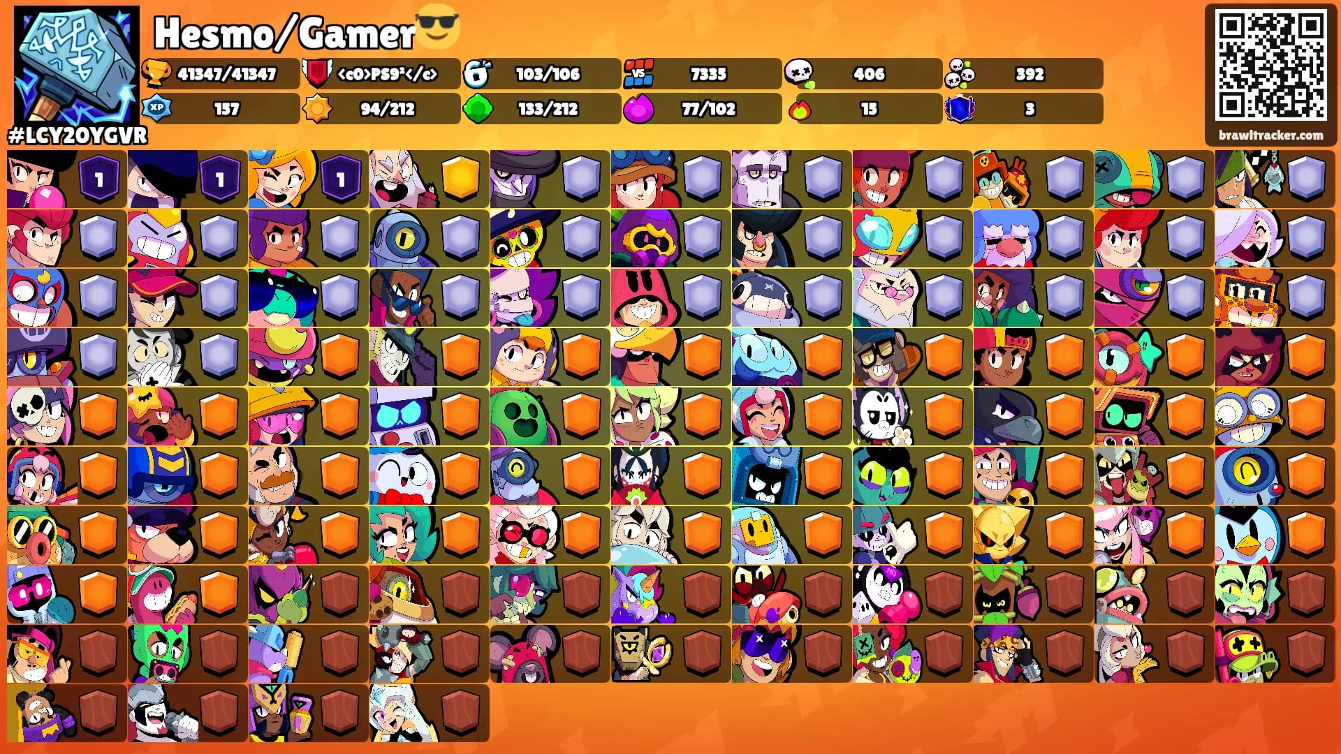 Hesmo/Gamer😎's Ranks