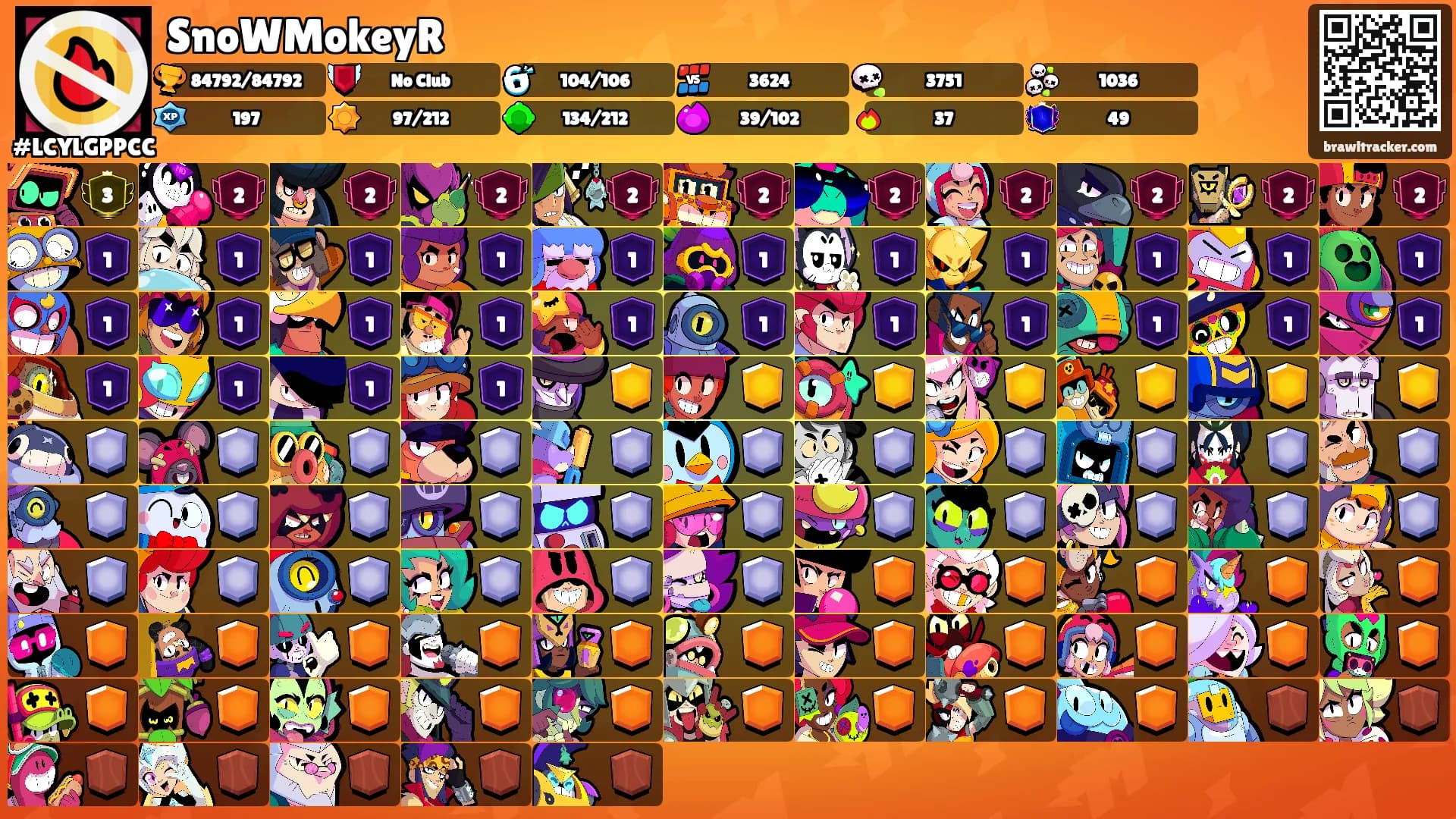 SnoWMokeyR's Ranks