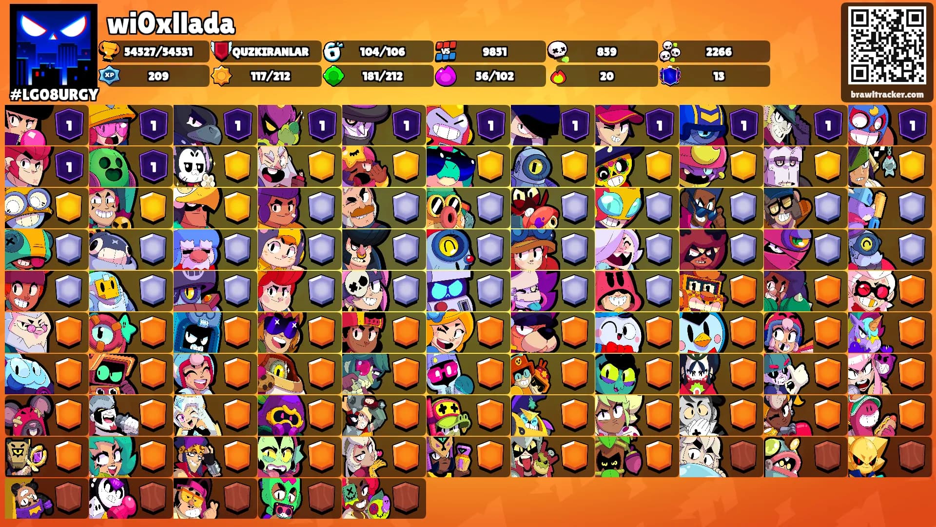 wi0xllada's Ranks
