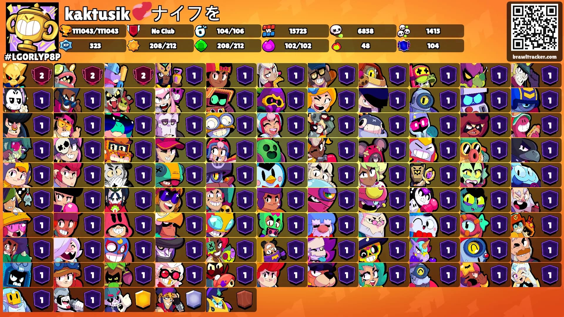 kaktusik 💞ナイフを's Ranks
