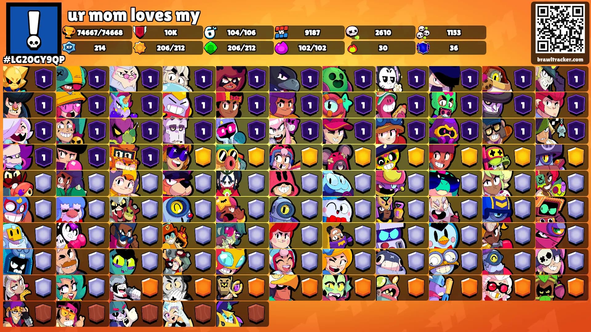 ur mom loves my's Ranks
