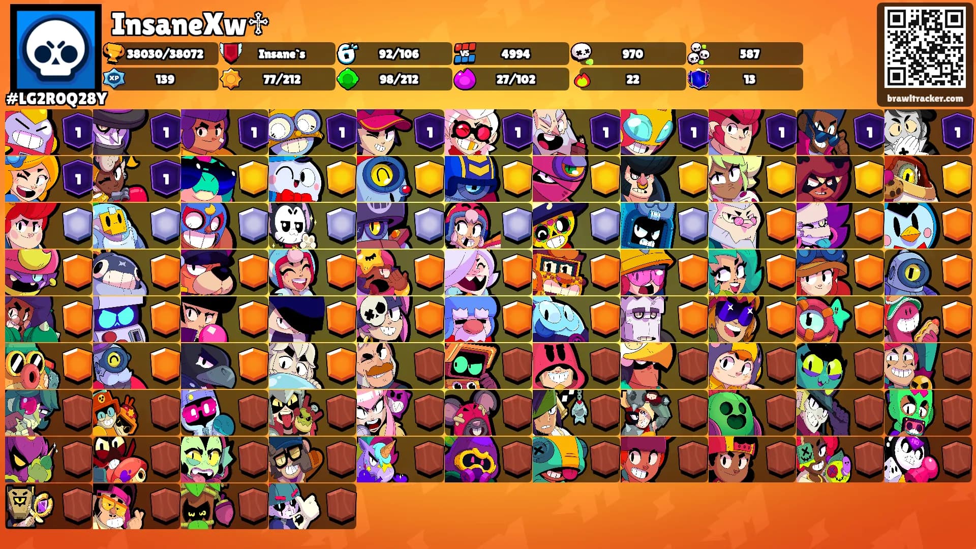 InsaneXw♱'s Ranks