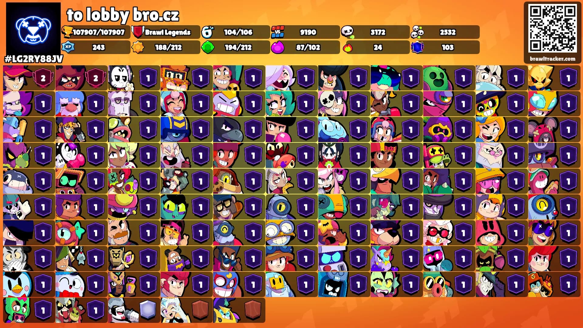 to lobby bro.cz's Ranks