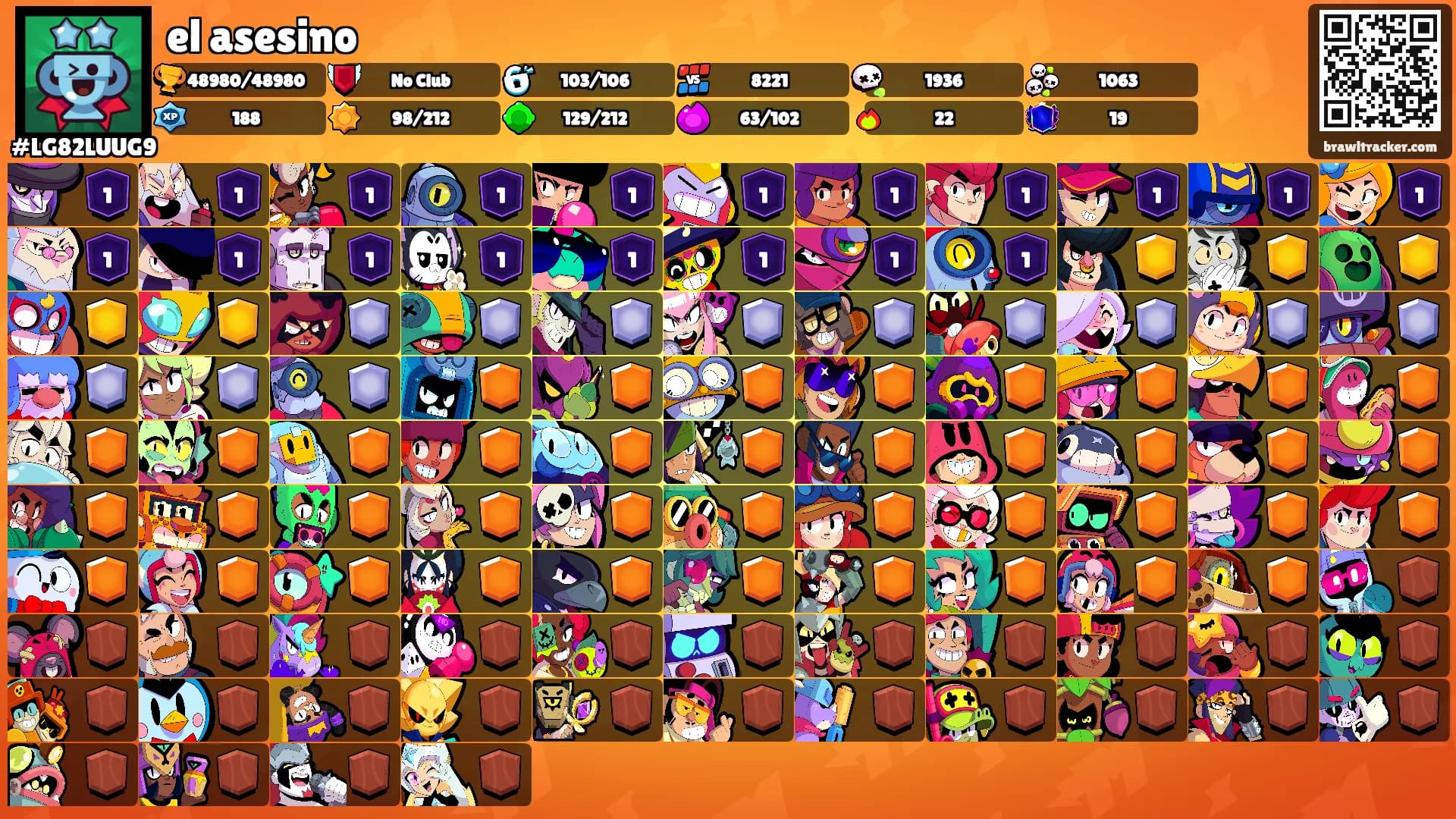 el asesino's Ranks