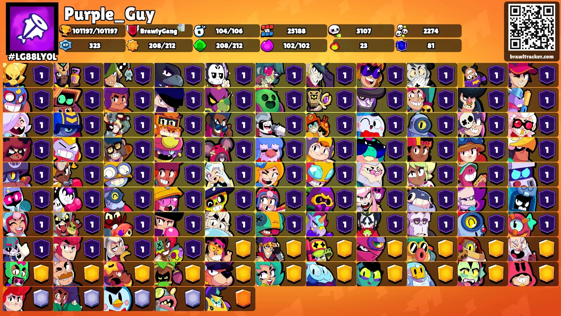 Purple_Guy's Ranks