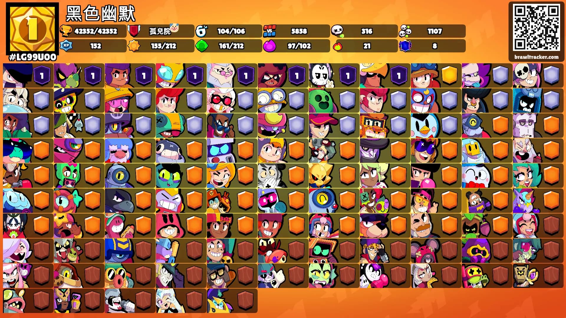 黑色幽默's Ranks
