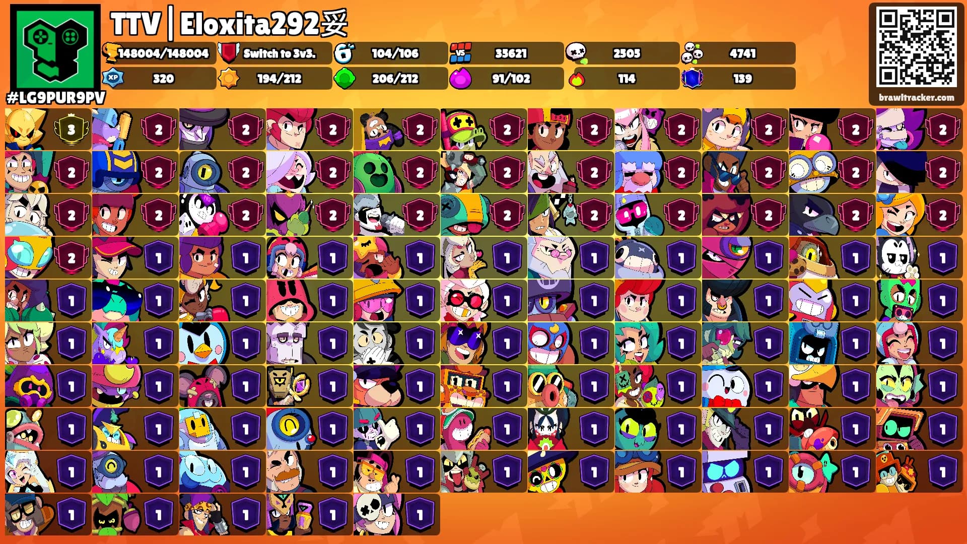 TTV|Eloxita292妥's Ranks