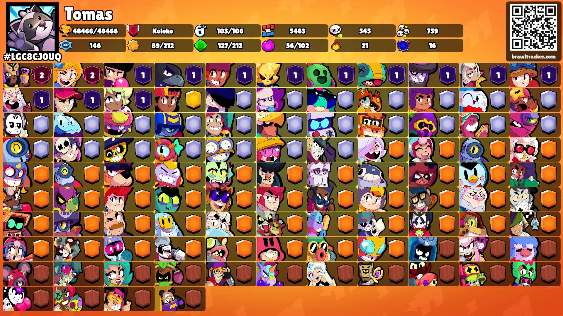 Tomas's Ranks