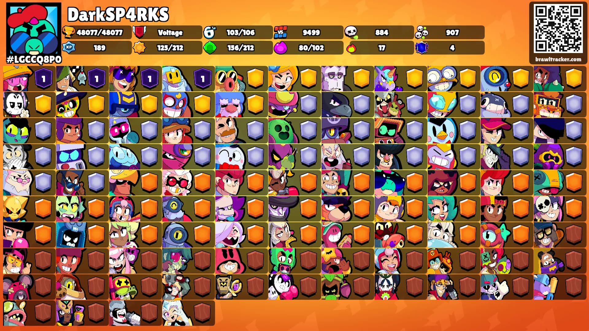 DarkSP4RKS's Ranks