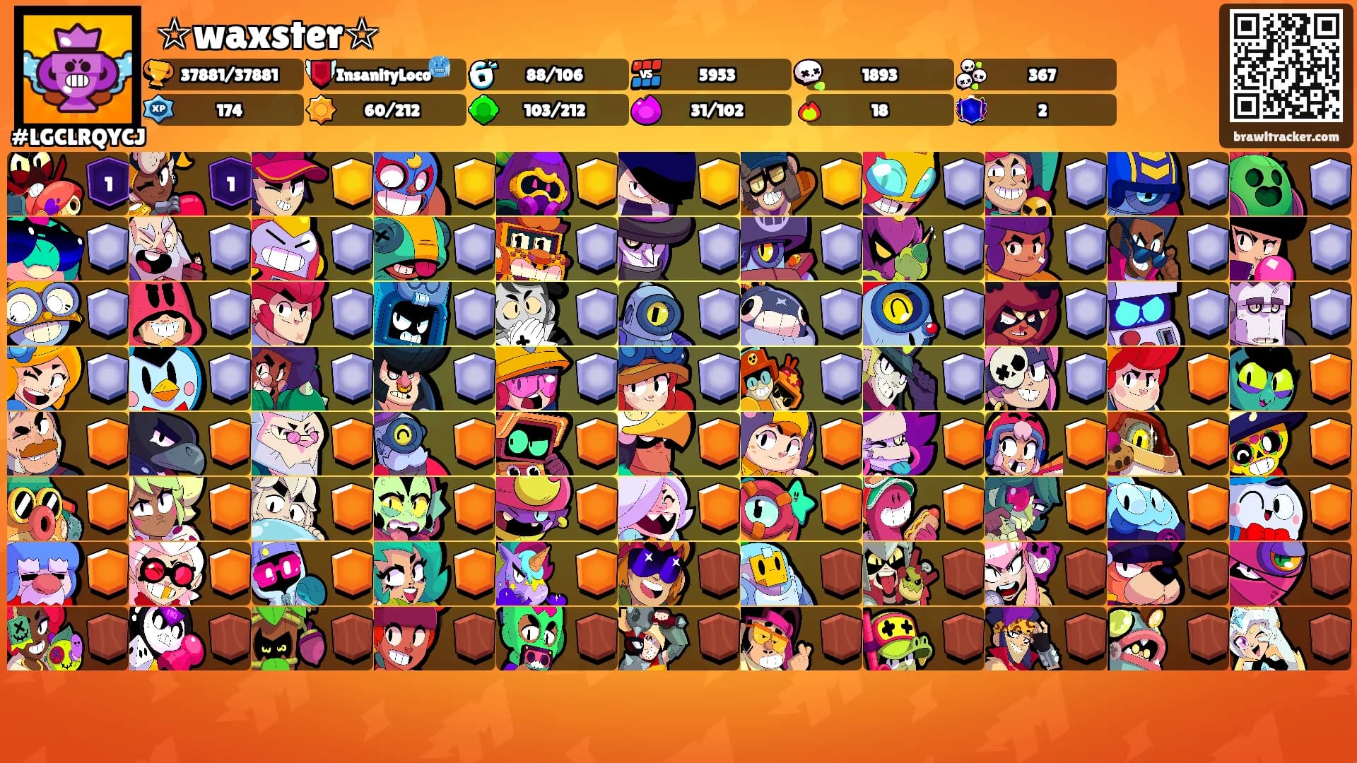 ☆waxster☆'s Ranks