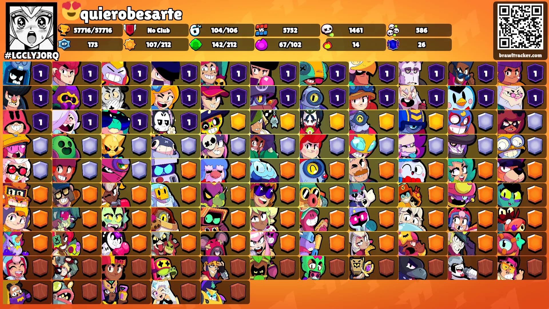 😍quierobesarte's Ranks