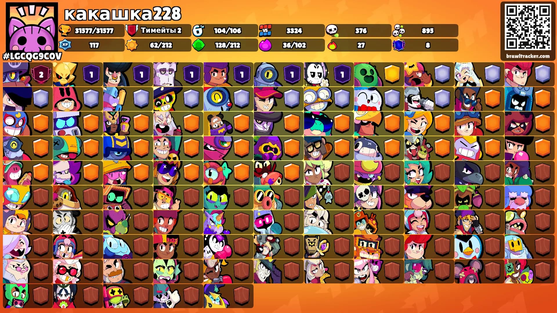 какашка228's Ranks
