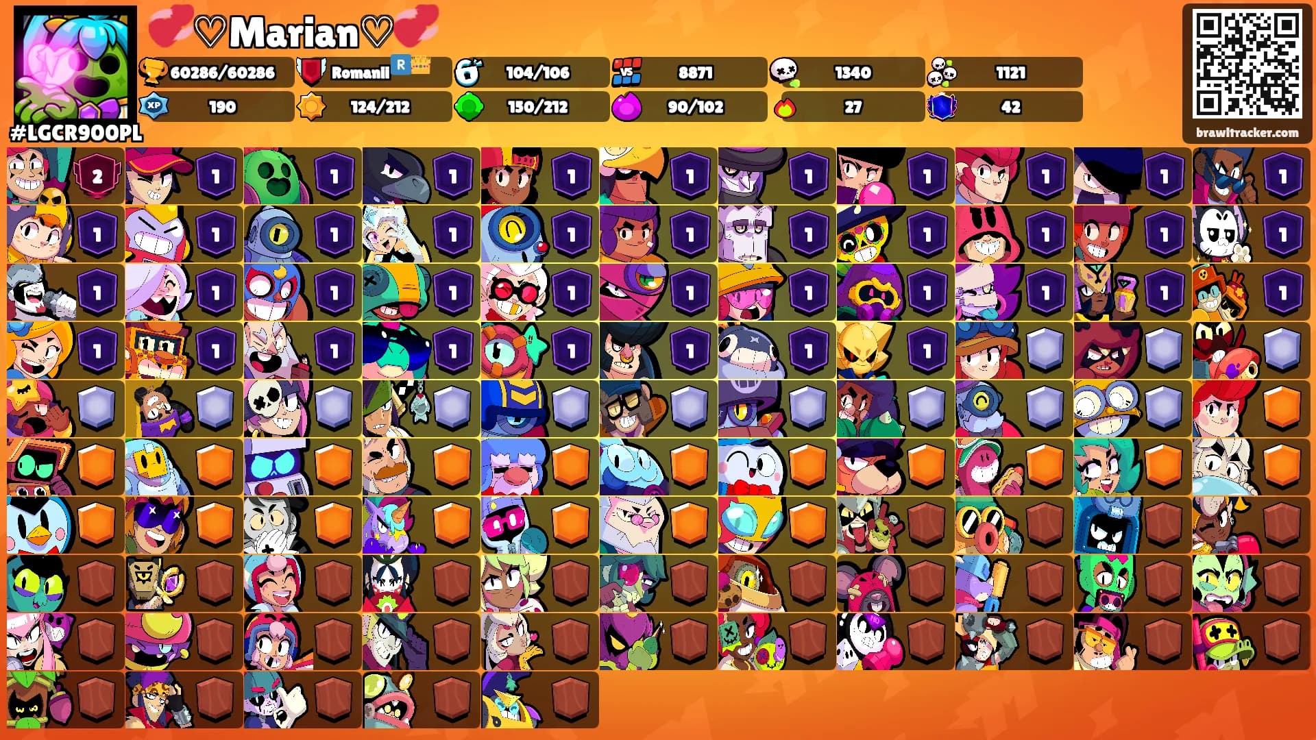 💞♡Marian♡💞's Ranks