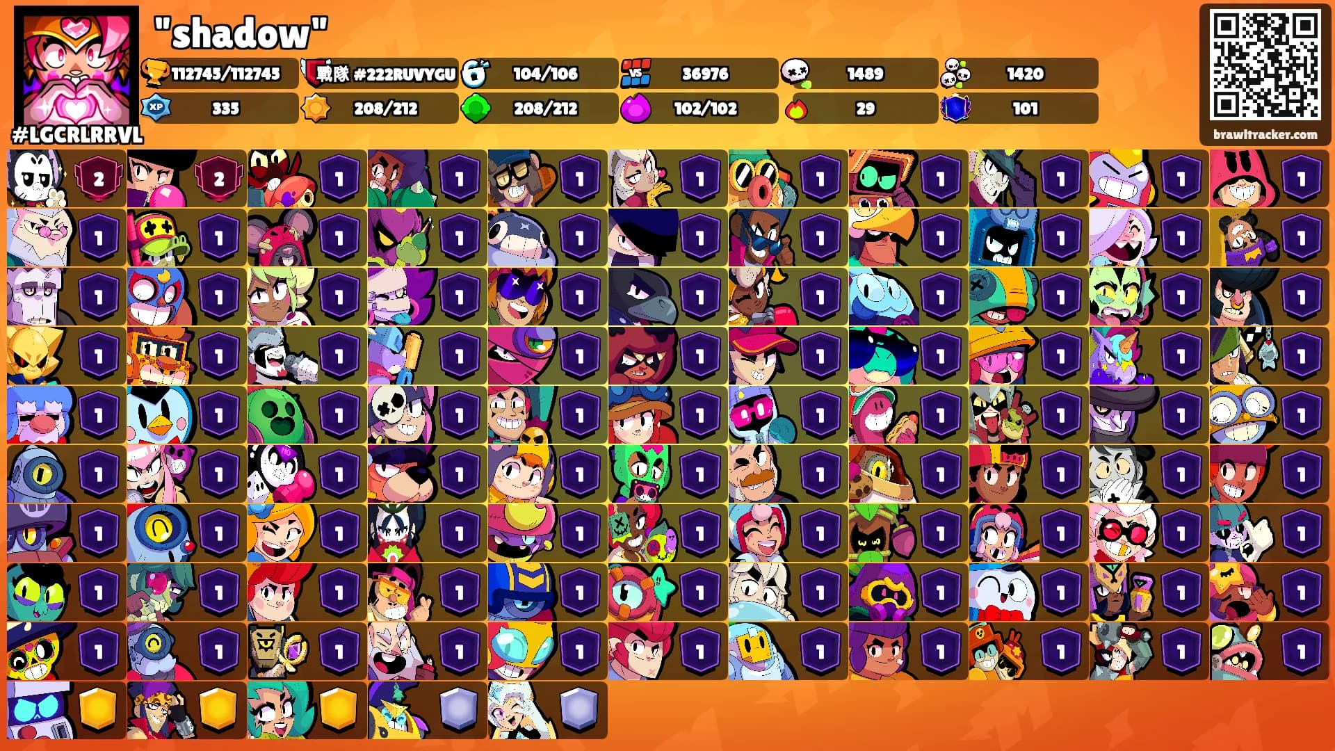 "shadow"'s Ranks