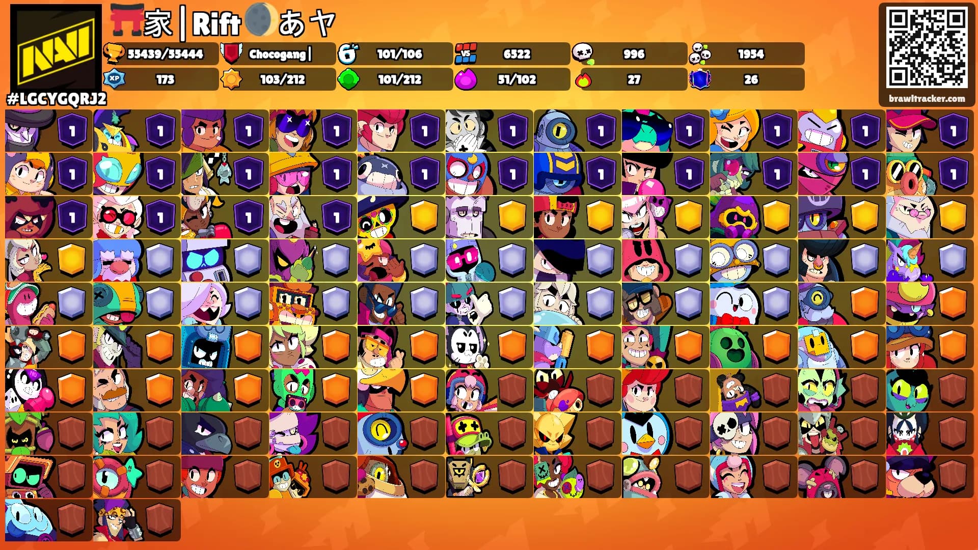 ⛩️家|Rift 🌒あヤ's Ranks