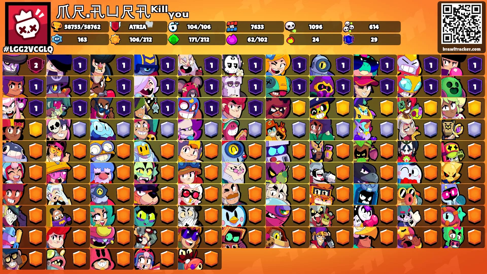 爪尺.卂ㄩ尺卂ᴷⁱˡˡᵧₒᵤ's Ranks