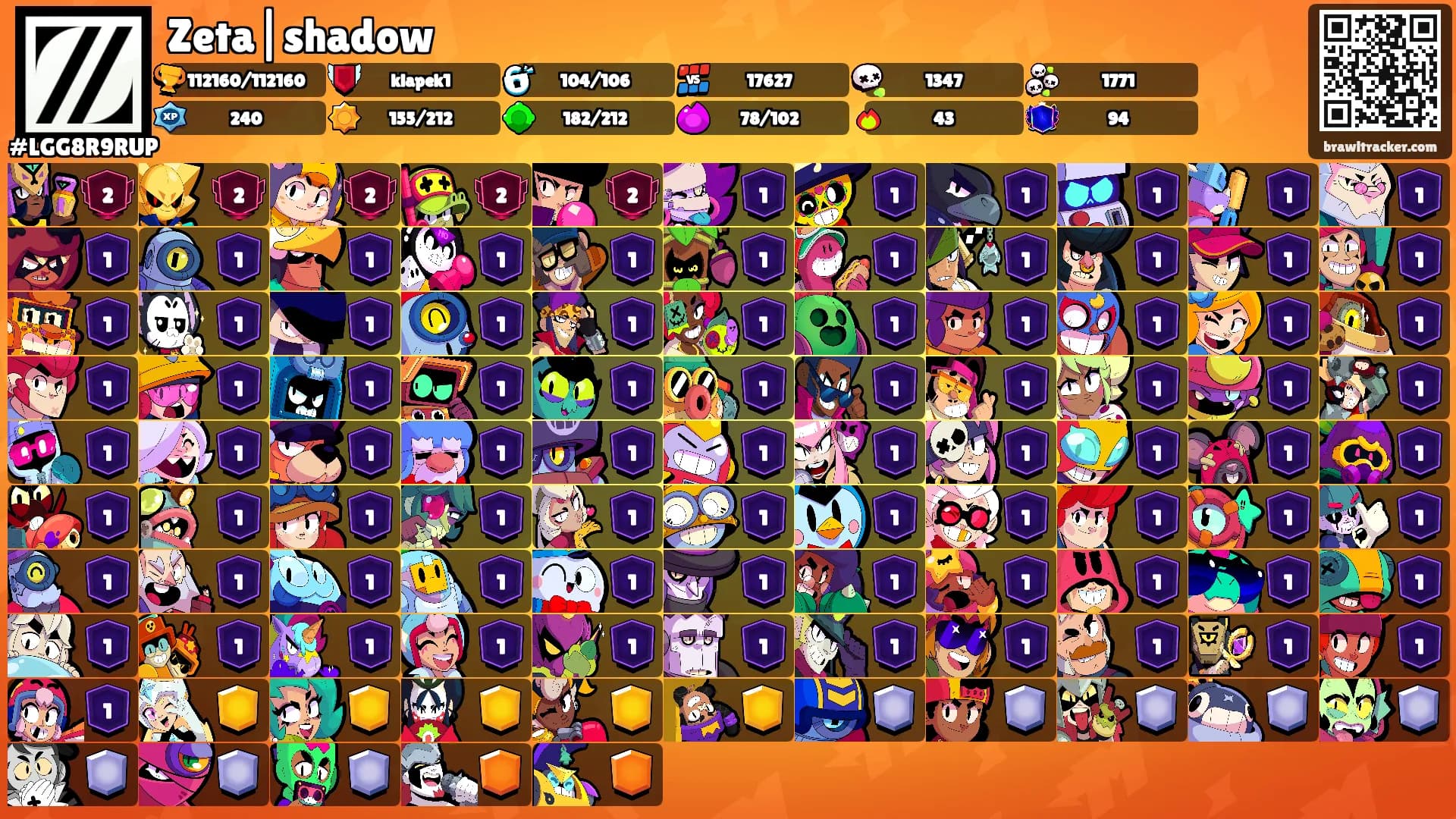 Zeta|shadow's Ranks
