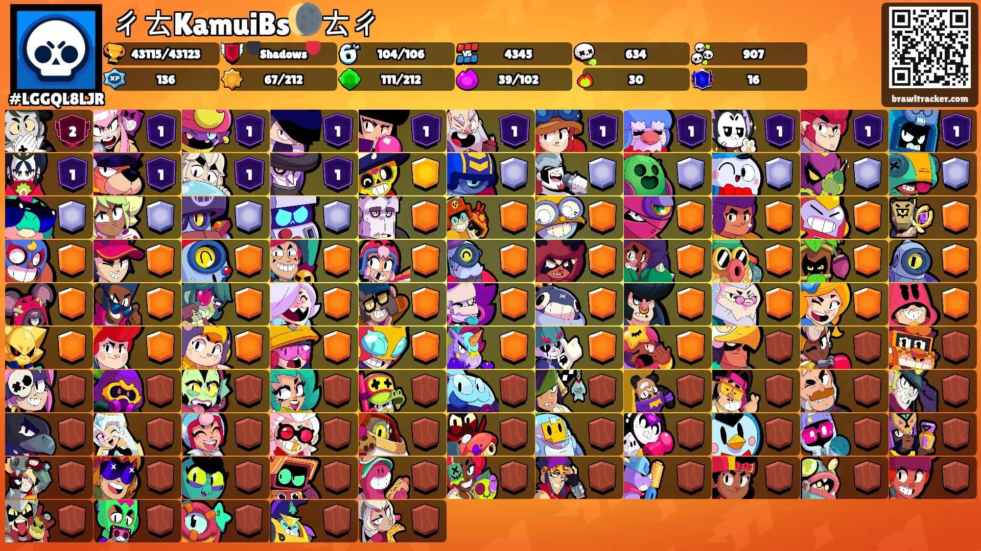 ㄔㄊKamuiBs🌘ㄊㄔ's Ranks