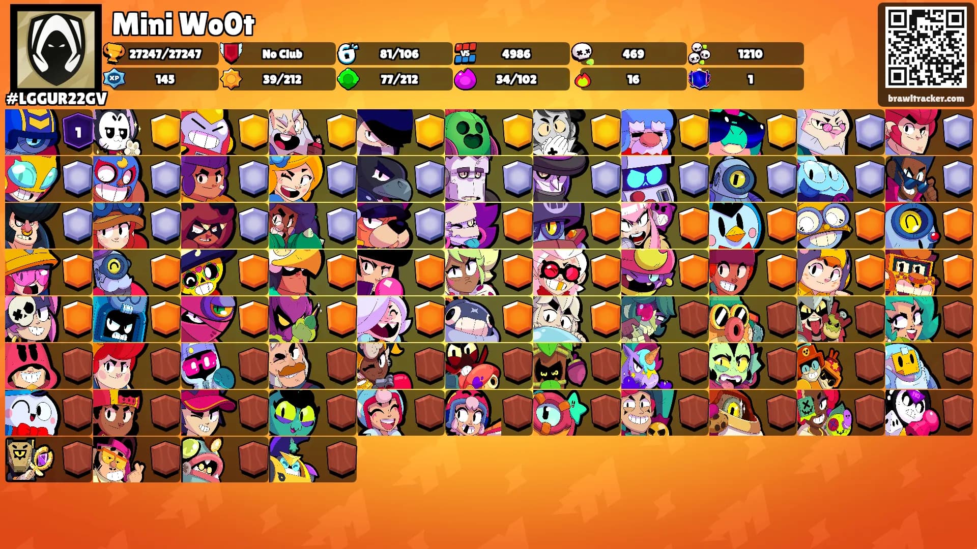 Mini Wo0t's Ranks