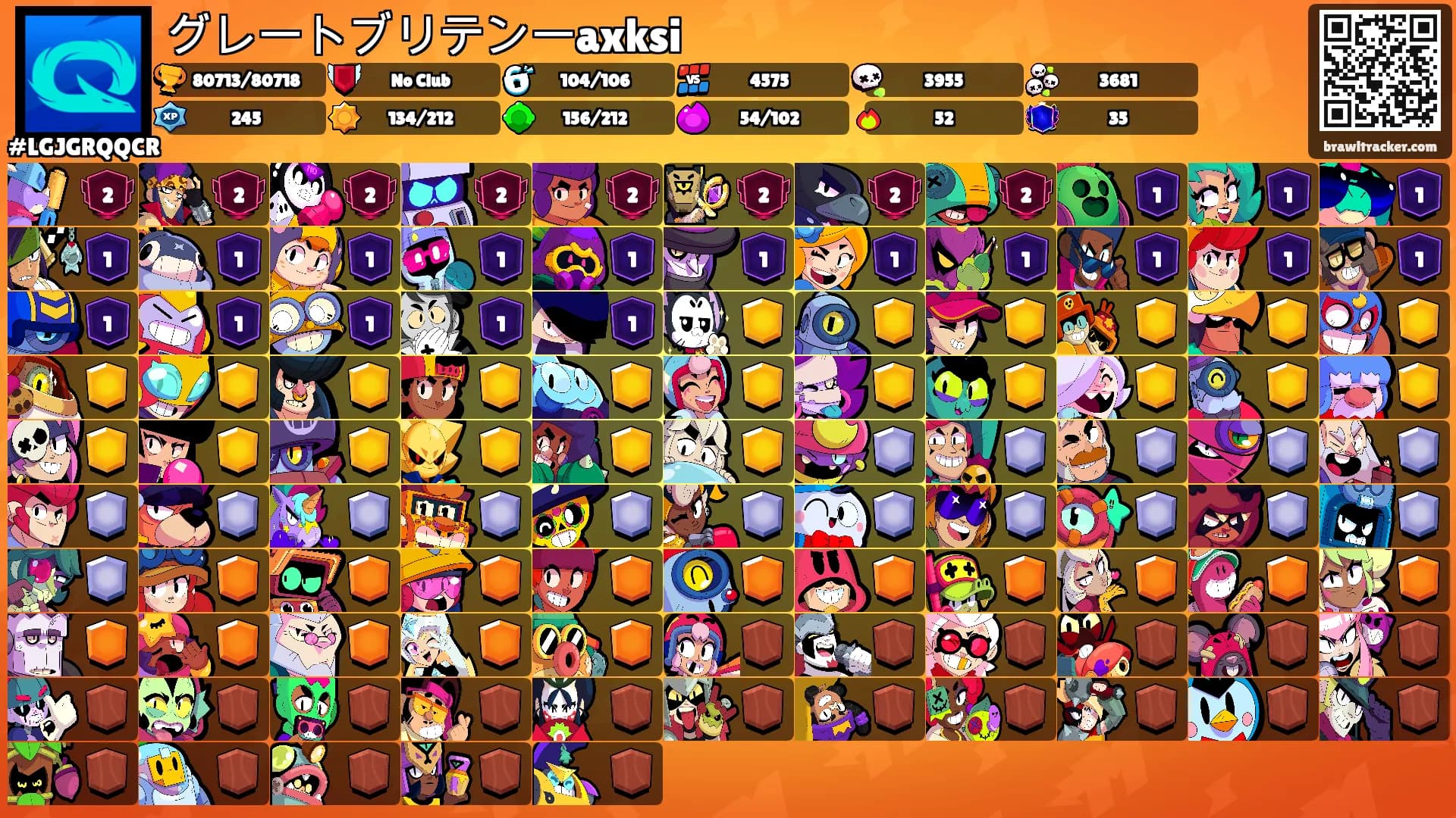 グレートブリテンーaxksi's Ranks
