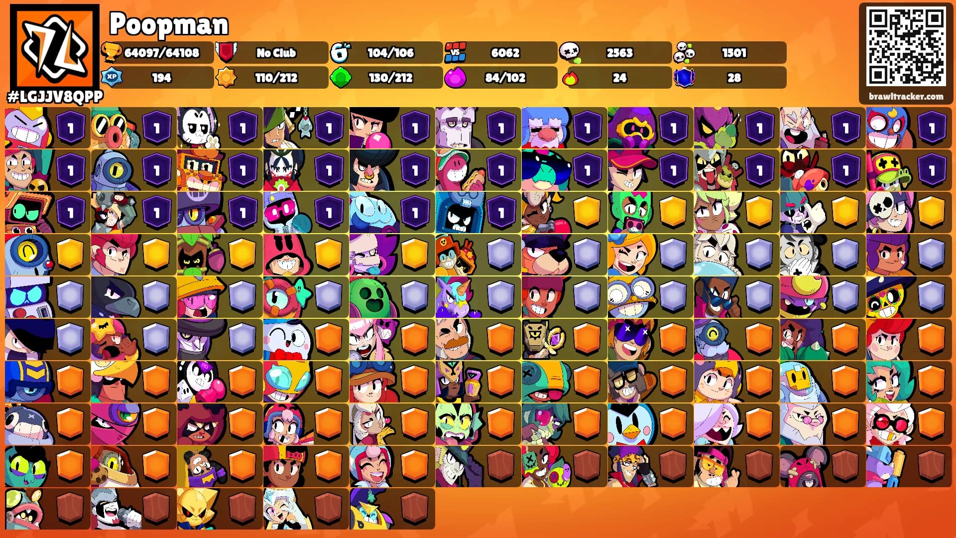 Poopman's Ranks