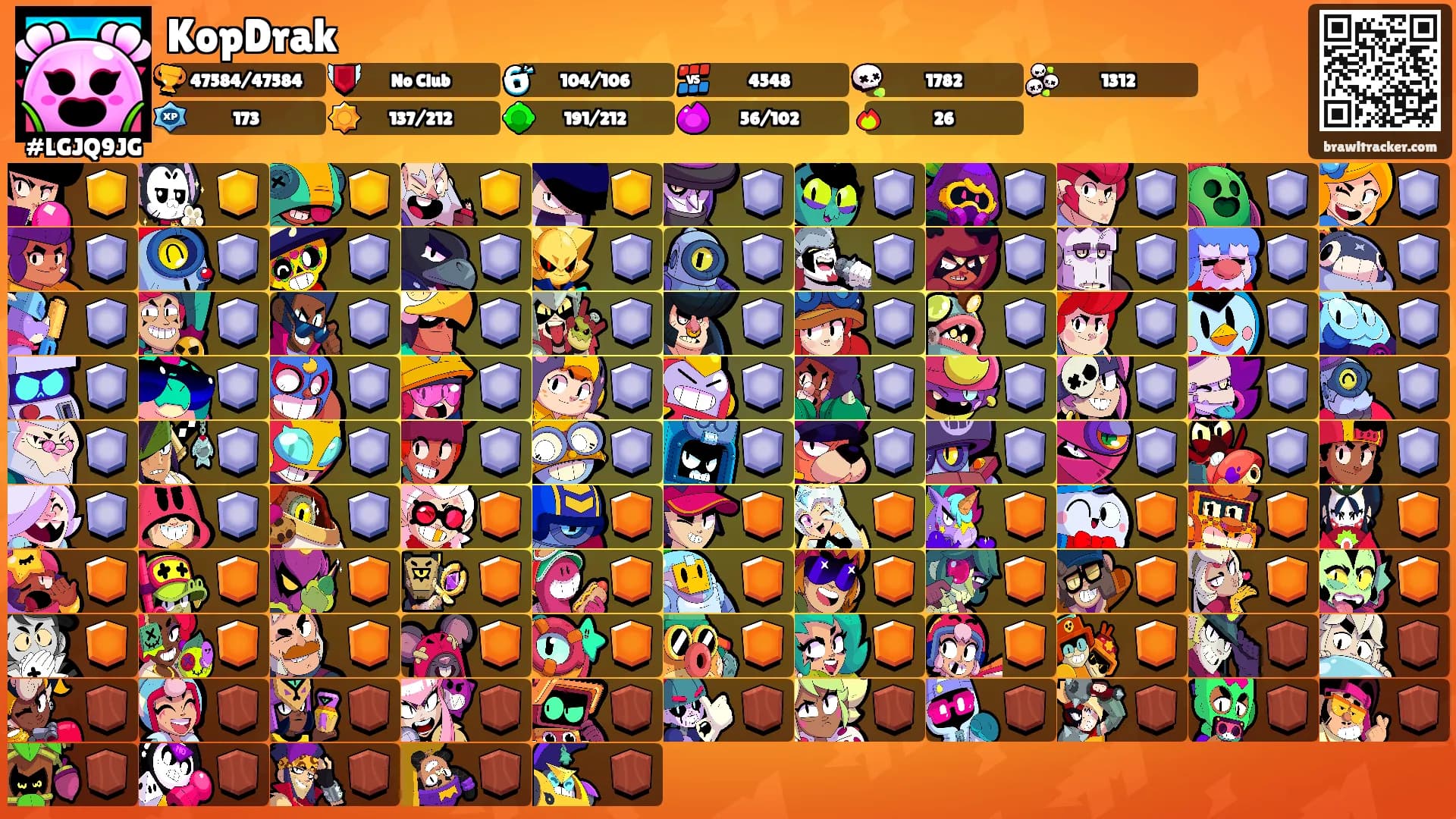 KopDrak's Ranks