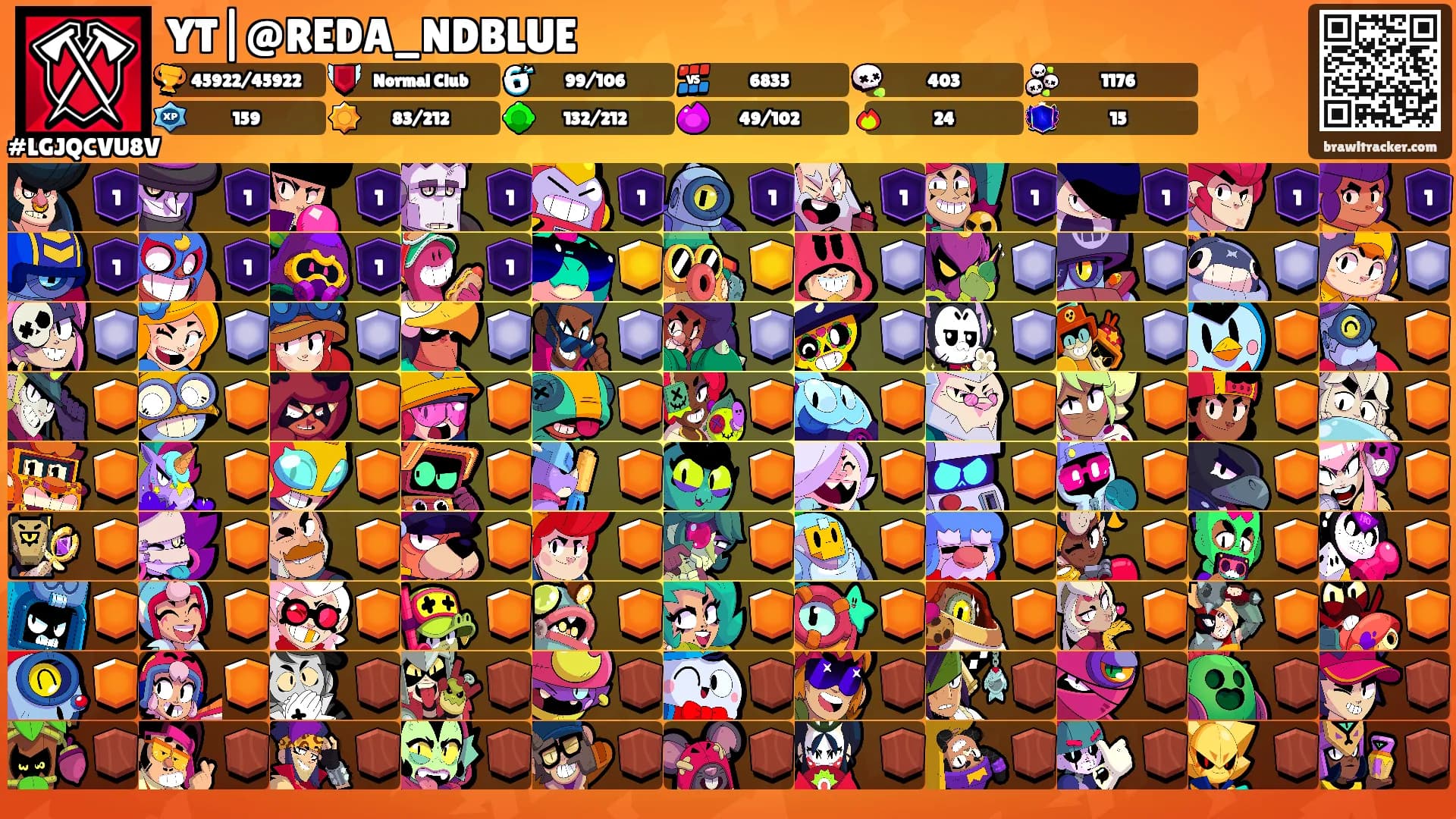 YT|@REDA_NDBLUE's Ranks