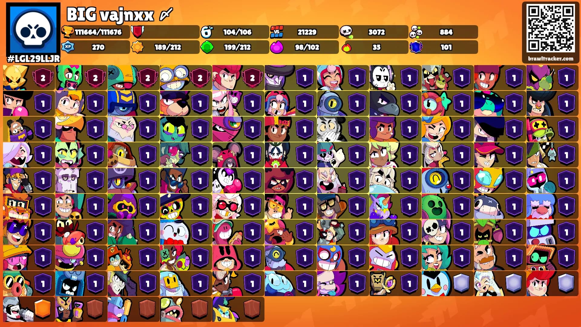 BIG vajnxx 〆's Ranks