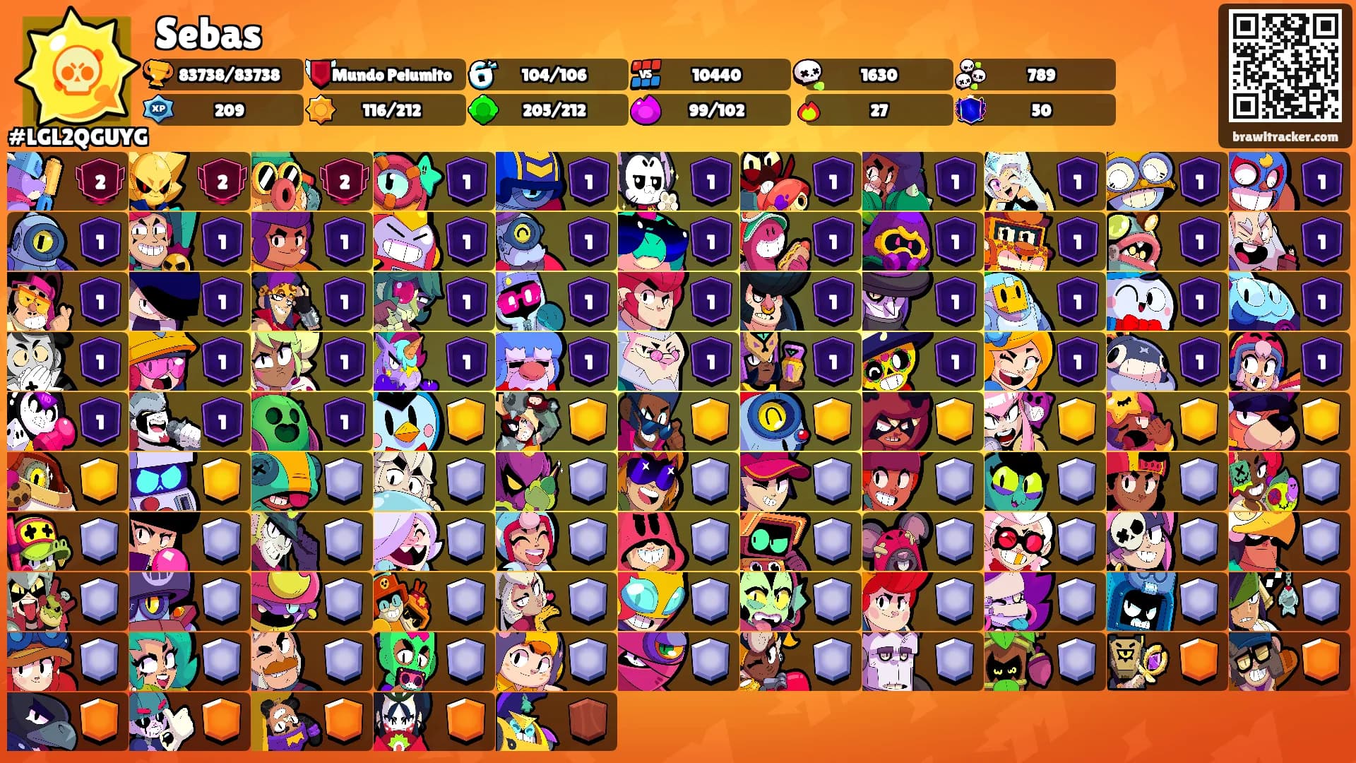 Sebas's Ranks