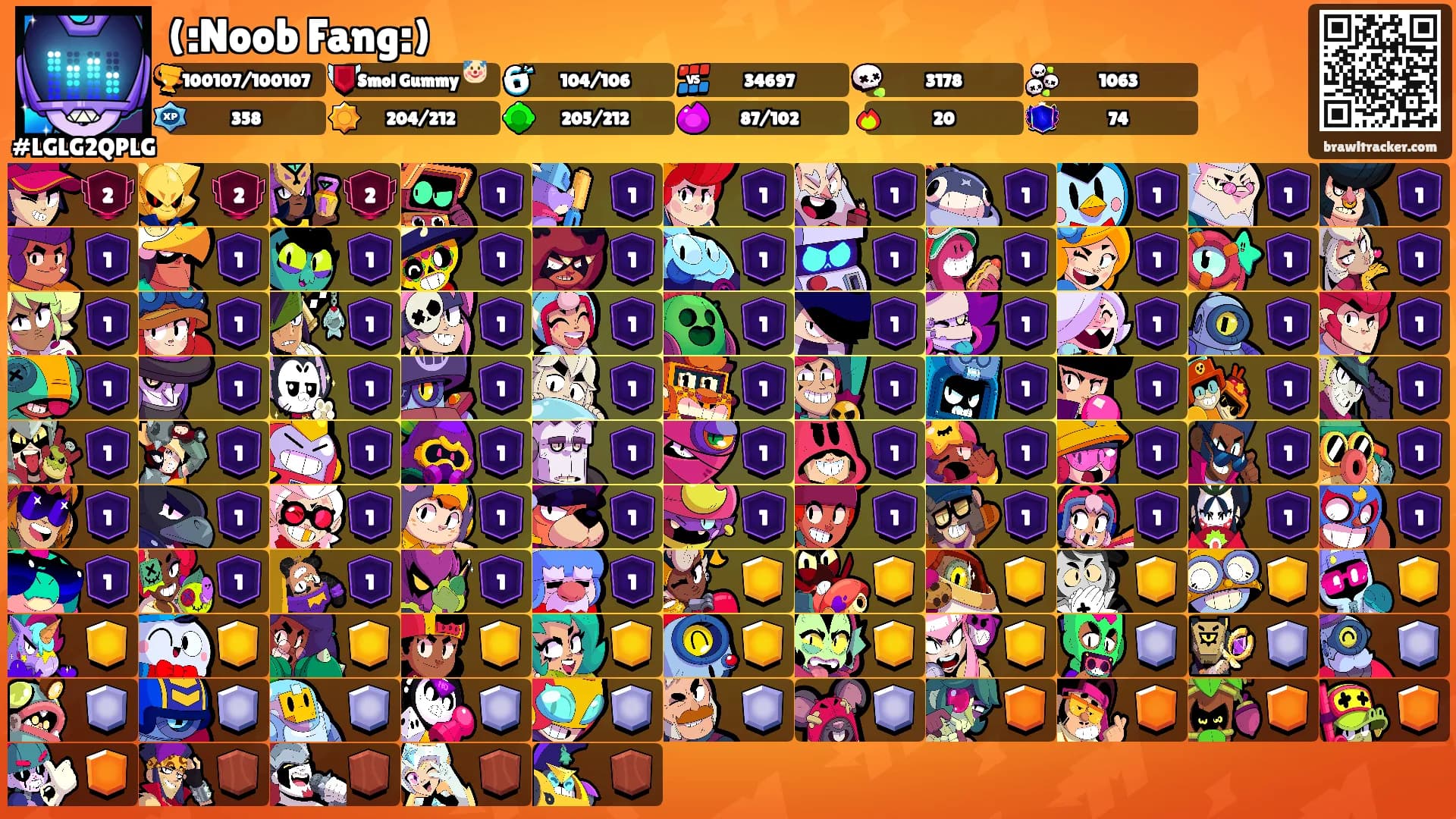 (:Noob Fang:)'s Ranks