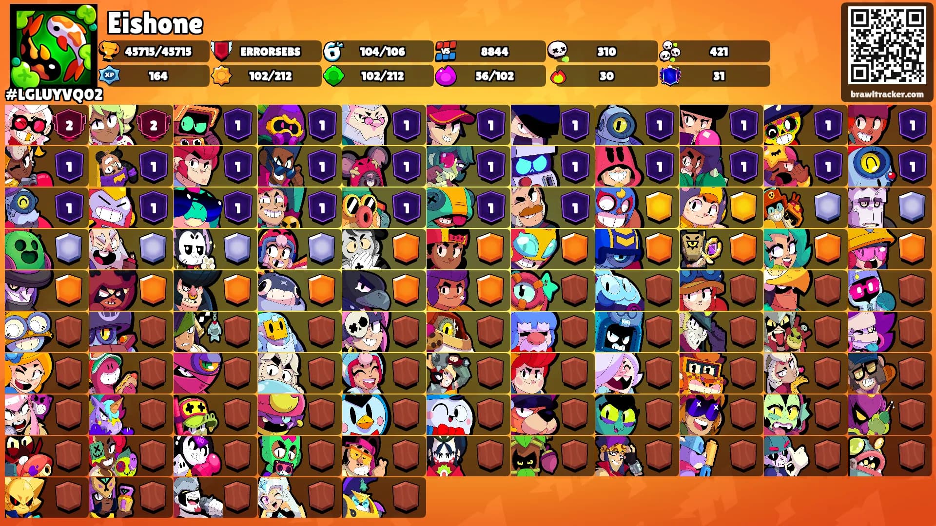 Eishone's Ranks