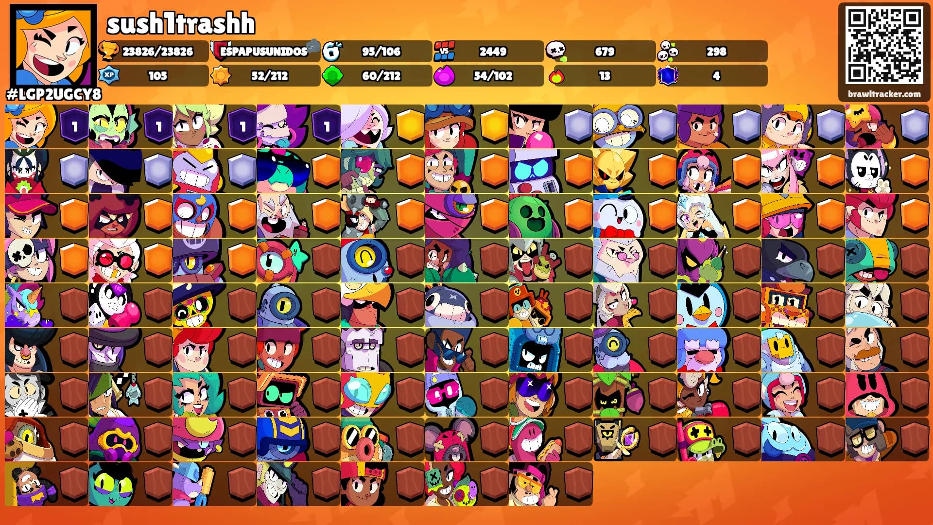 sush1trashh's Ranks