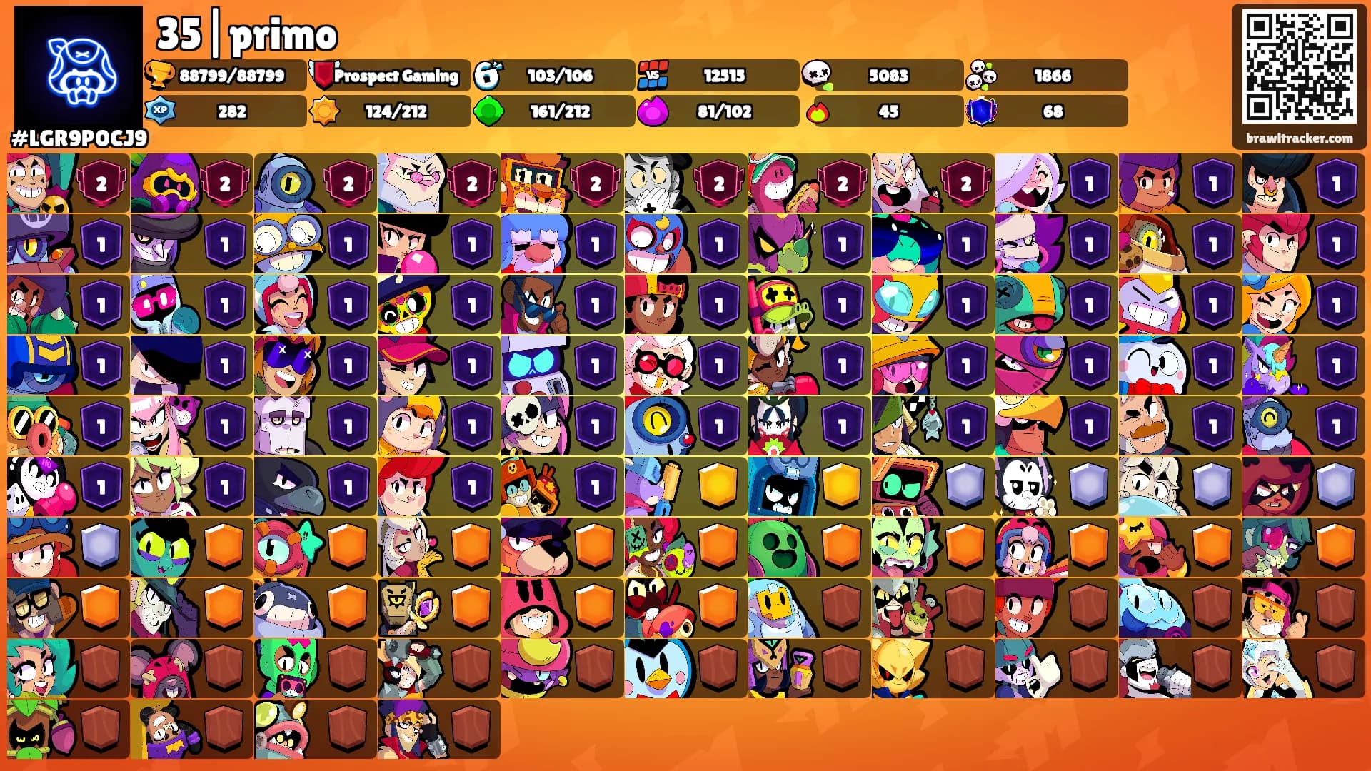 35|primo's Ranks