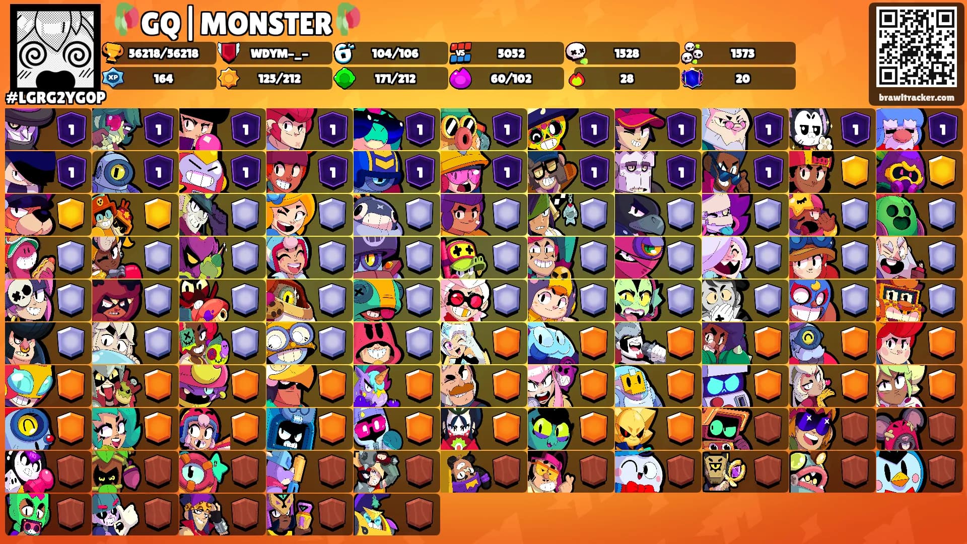 🥀GQ|MONSTER🥀's Ranks