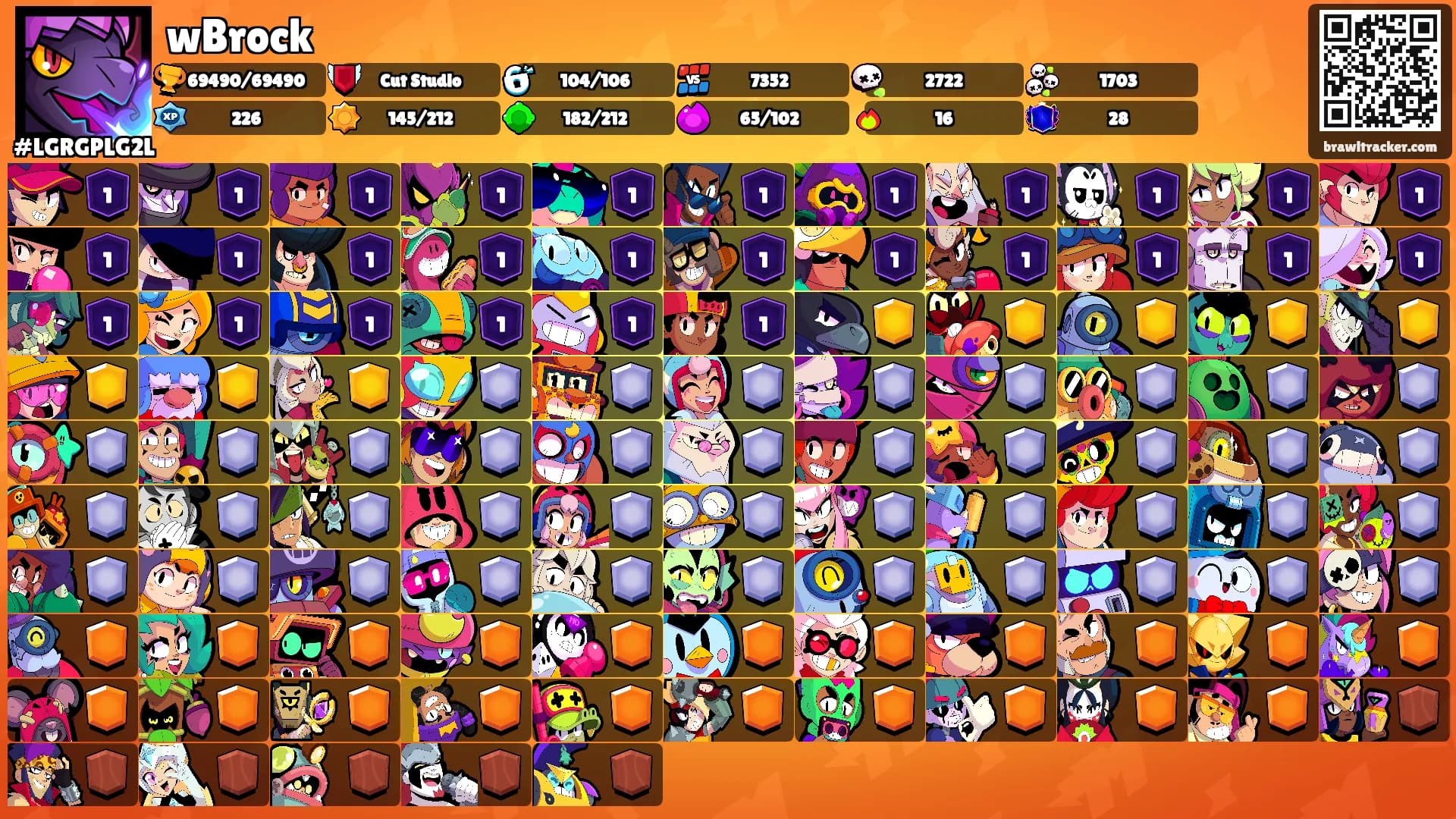 wBrock's Ranks