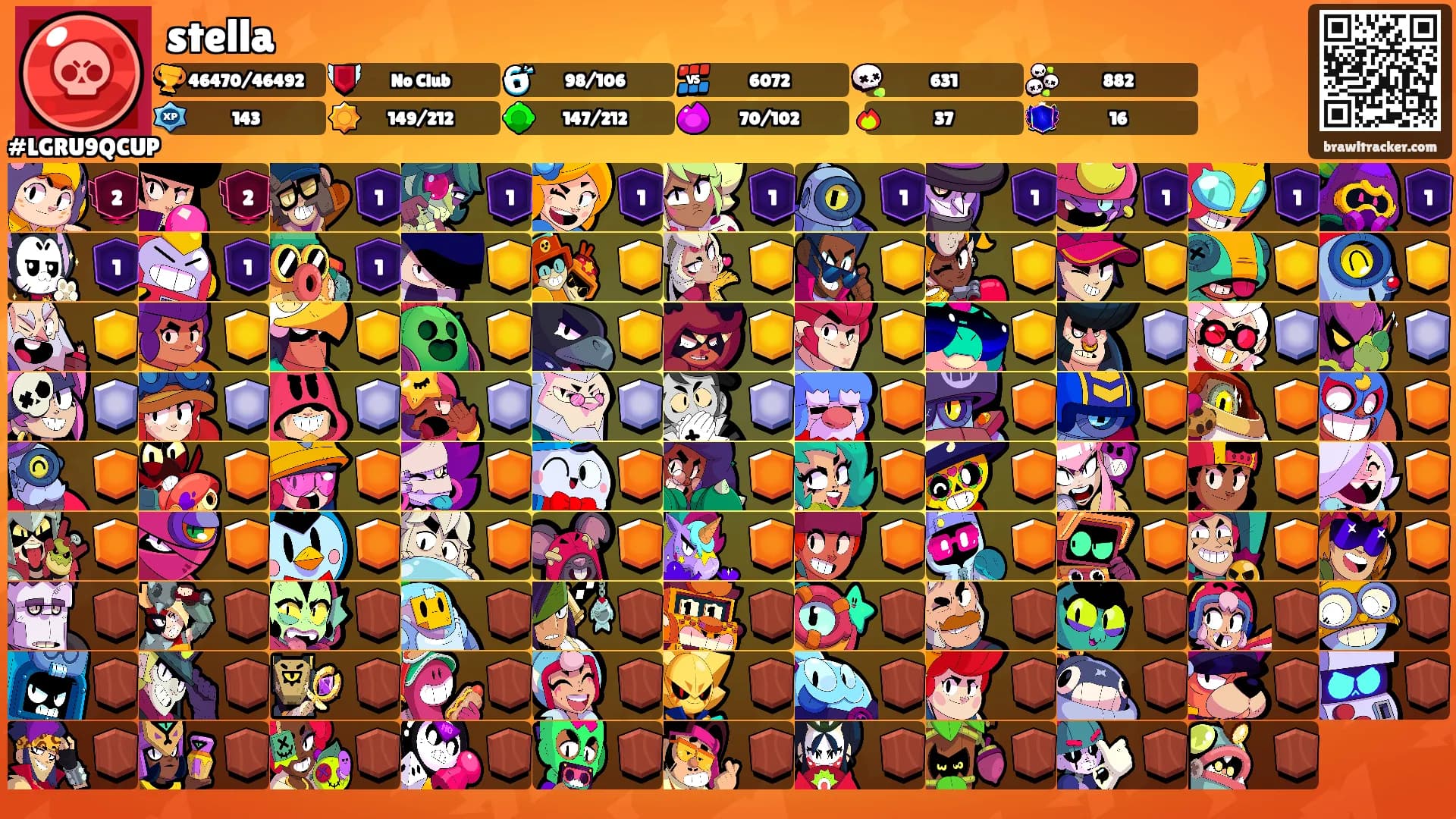 stella's Ranks