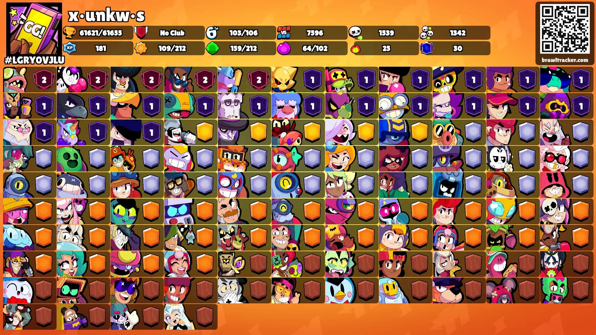 x•unkw•s's Ranks