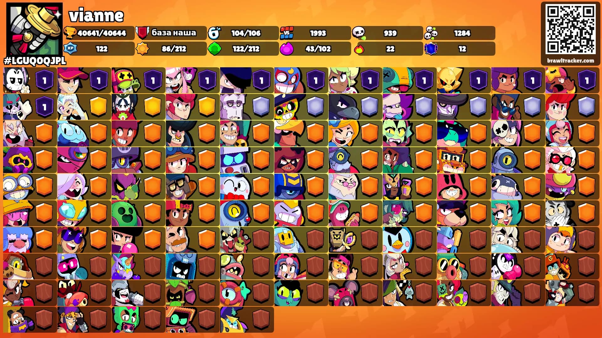 vianne's Ranks