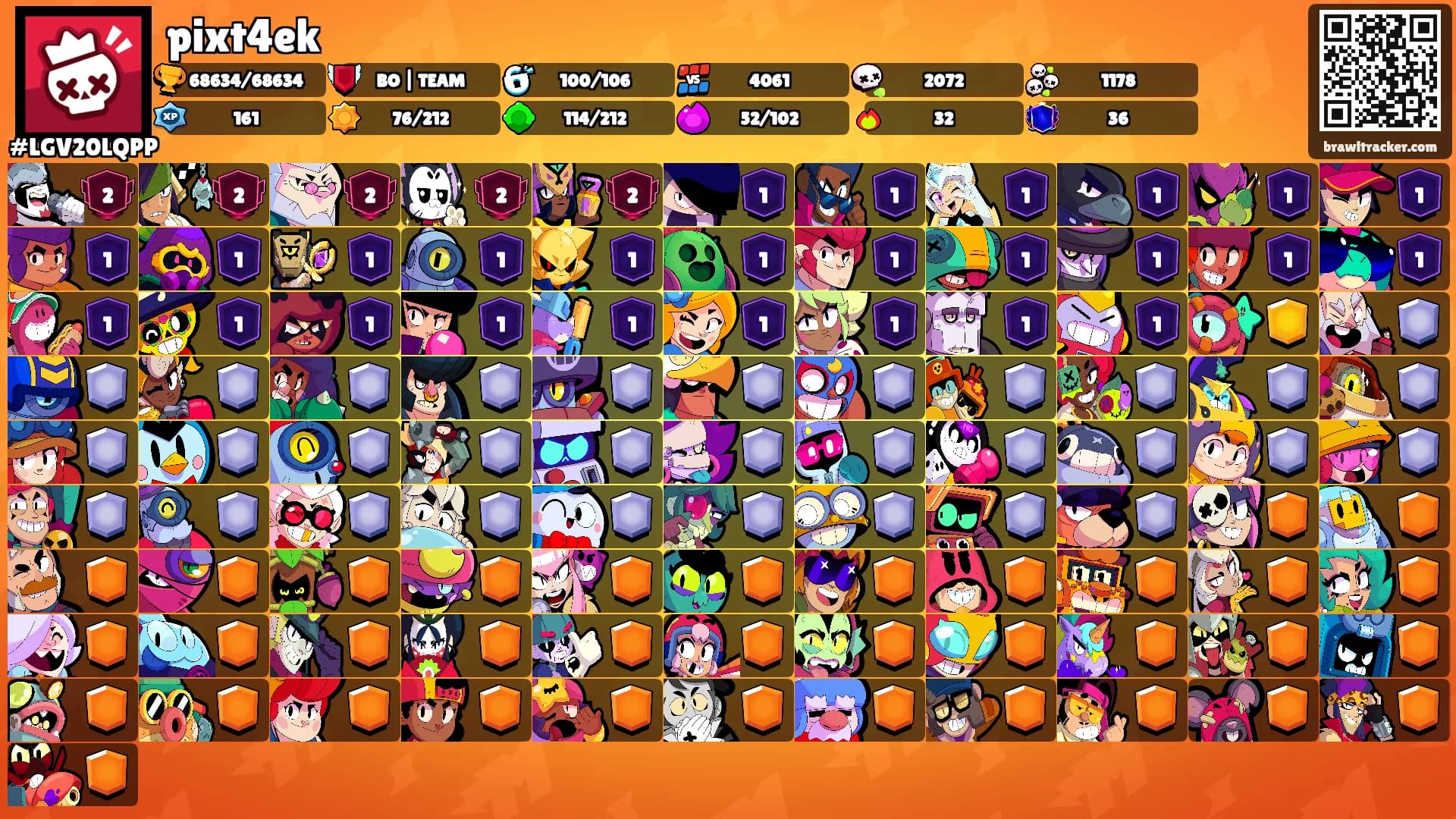 pixt4ek's Ranks