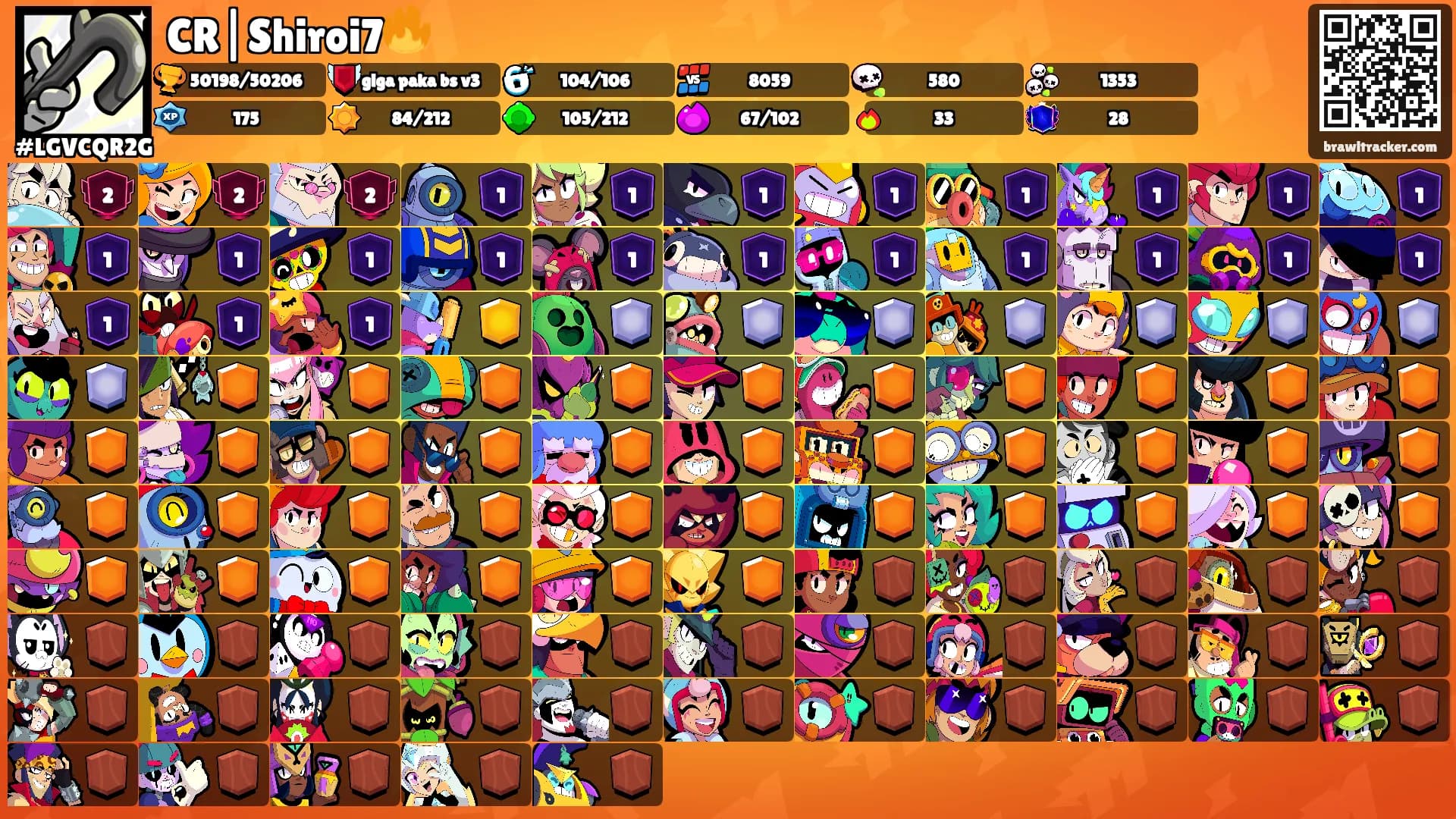 CR|Shiroi7🔥's Ranks