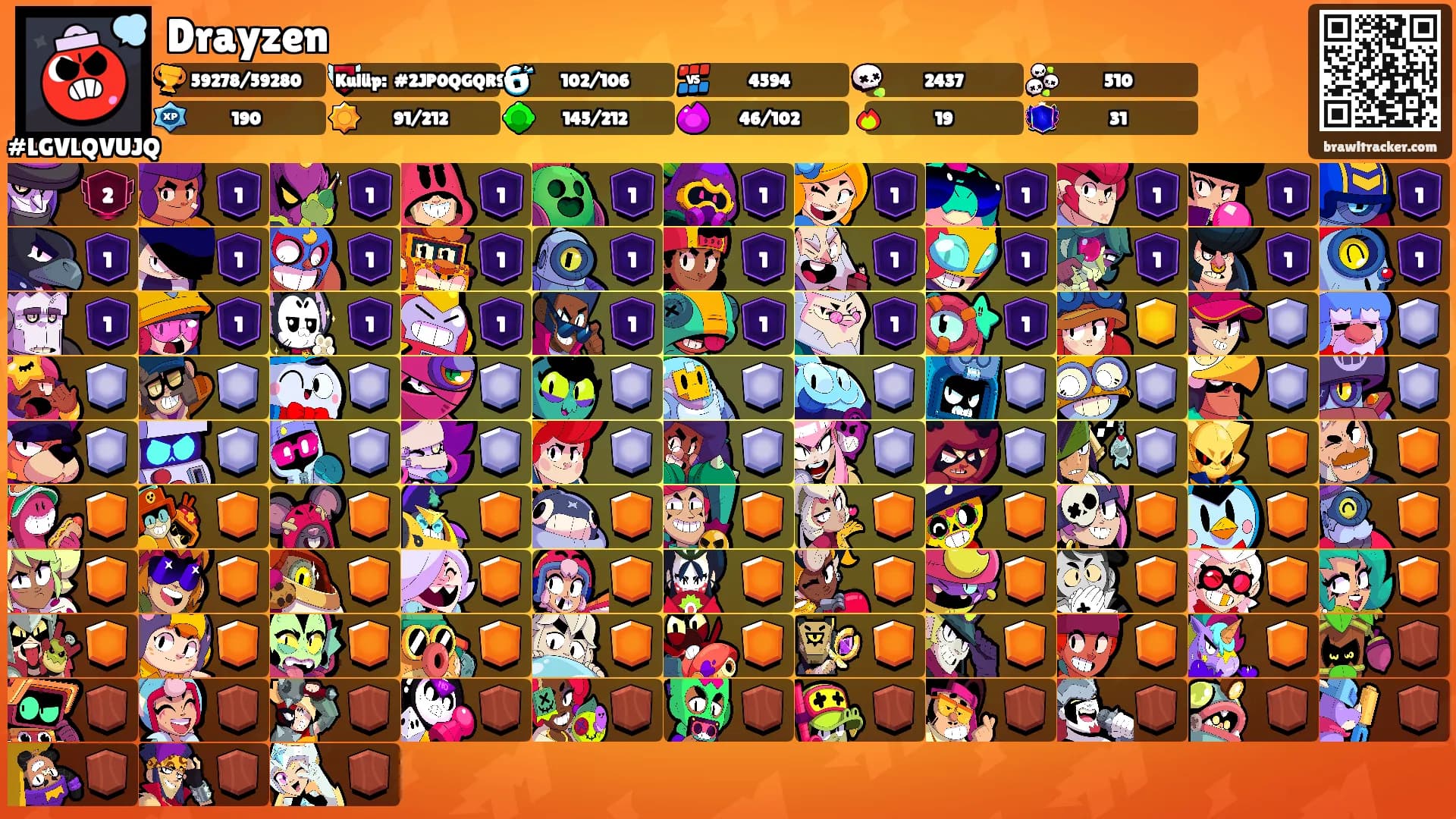 Drayzen's Ranks