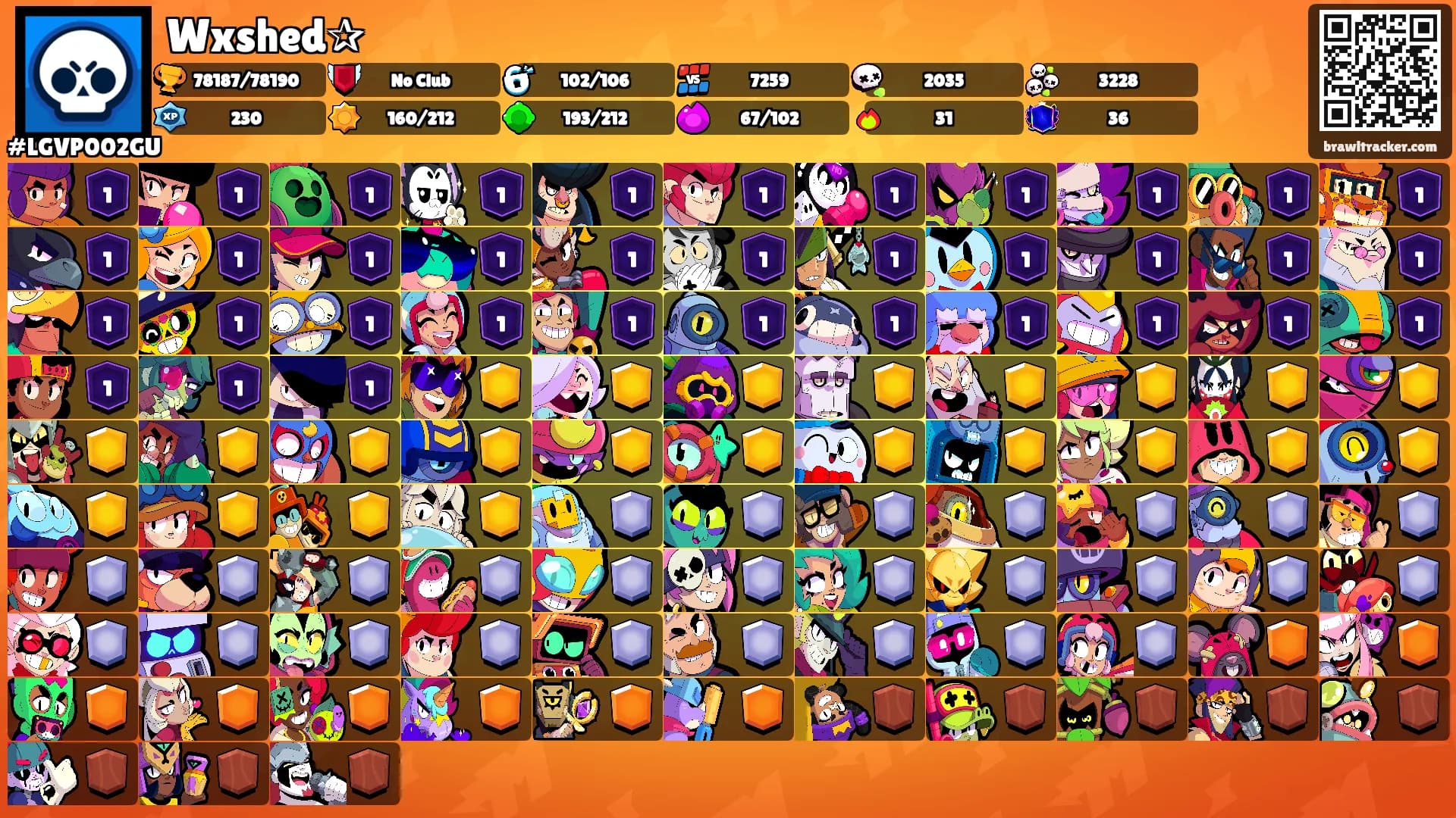 Wxshed✰'s Ranks