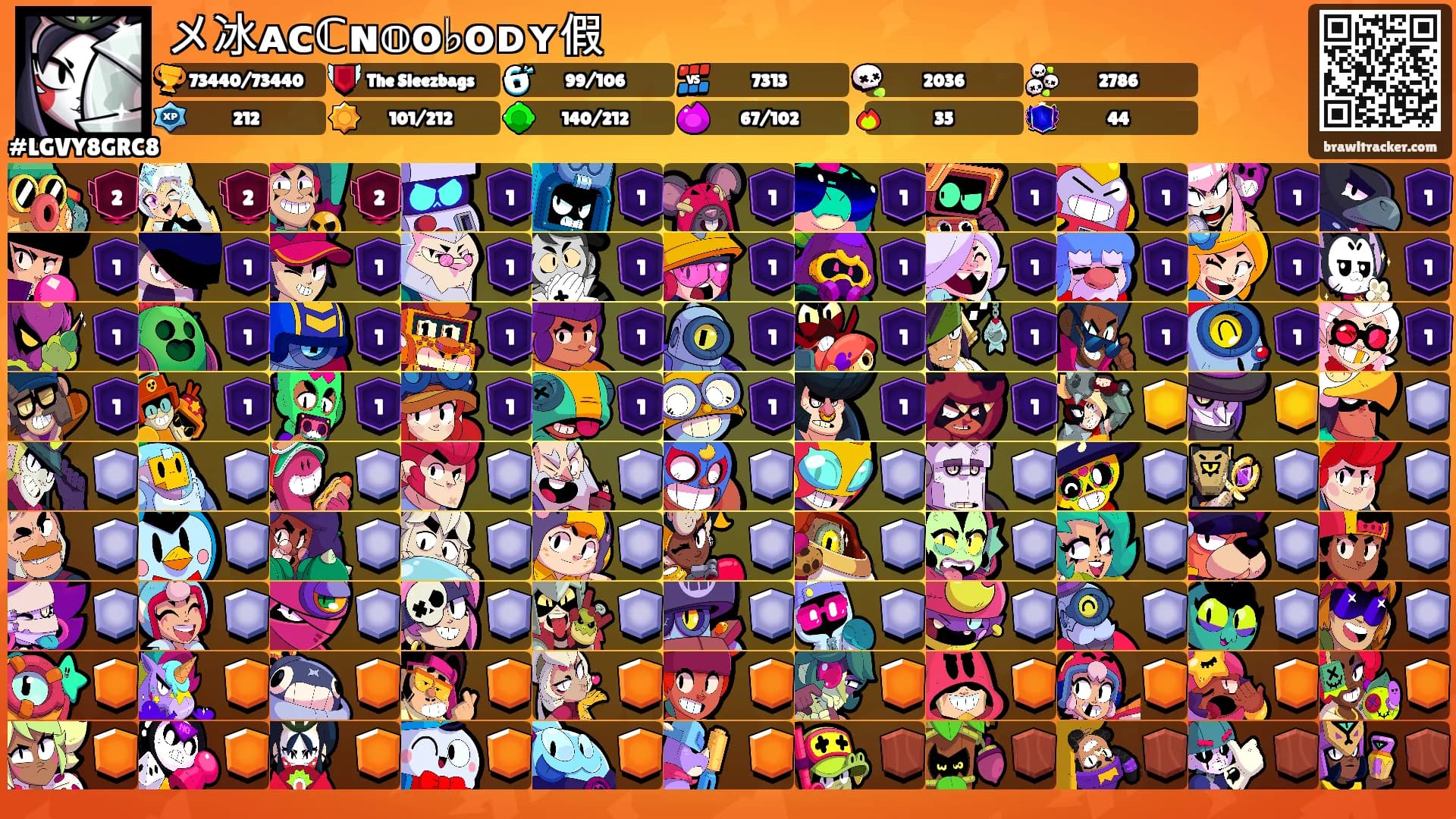 メ冰ᴀᴄℂɴ𝕠ᴏ♭ᴏᴅʏ假's Ranks