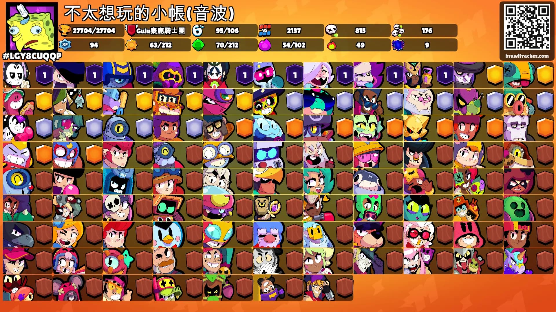不太想玩的小帳(音波)'s Ranks