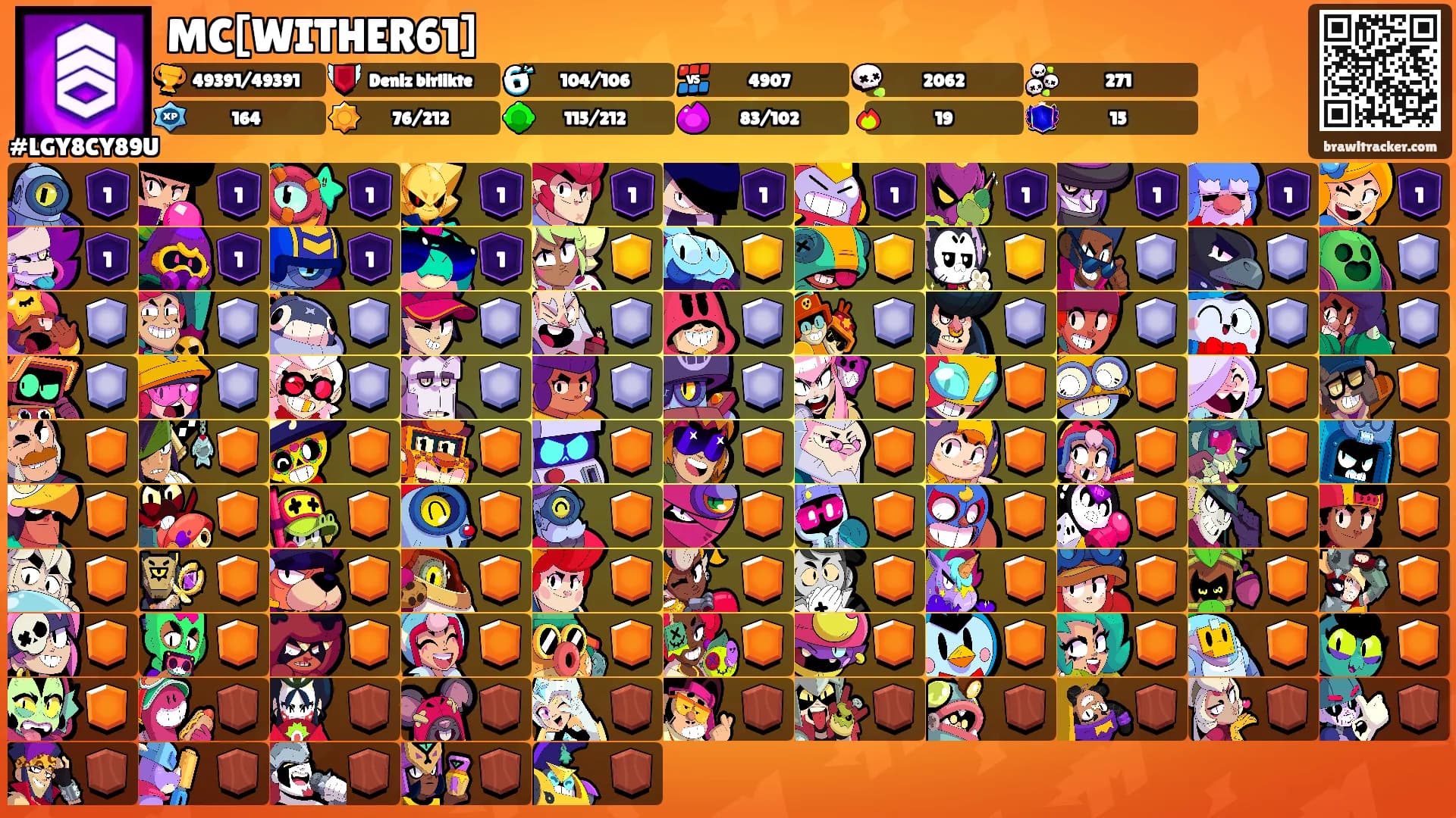 MC[WITHER61]'s Ranks